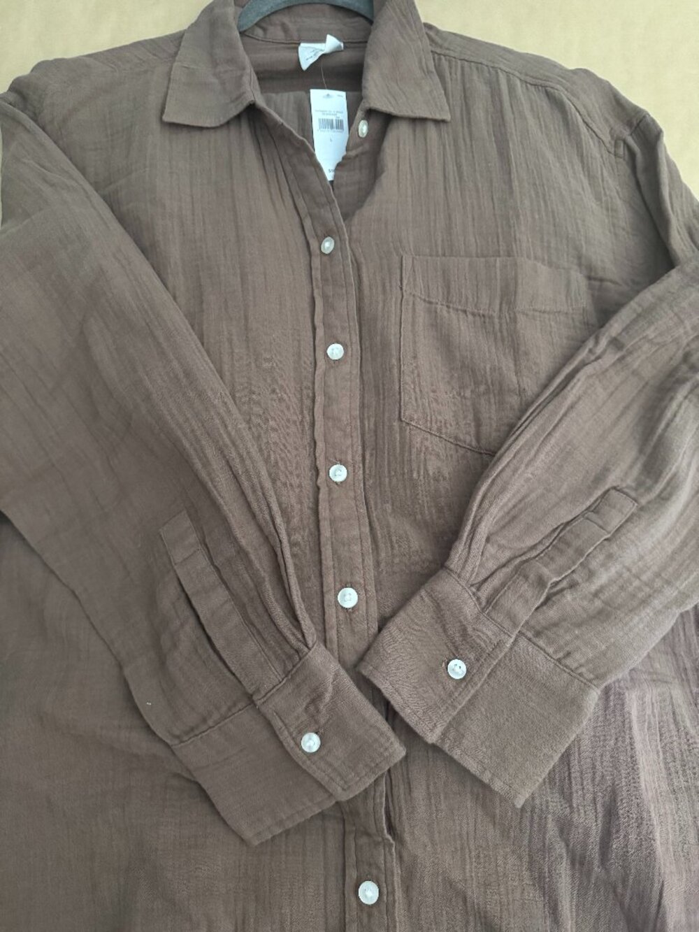Gap Oversized Gauze shirt